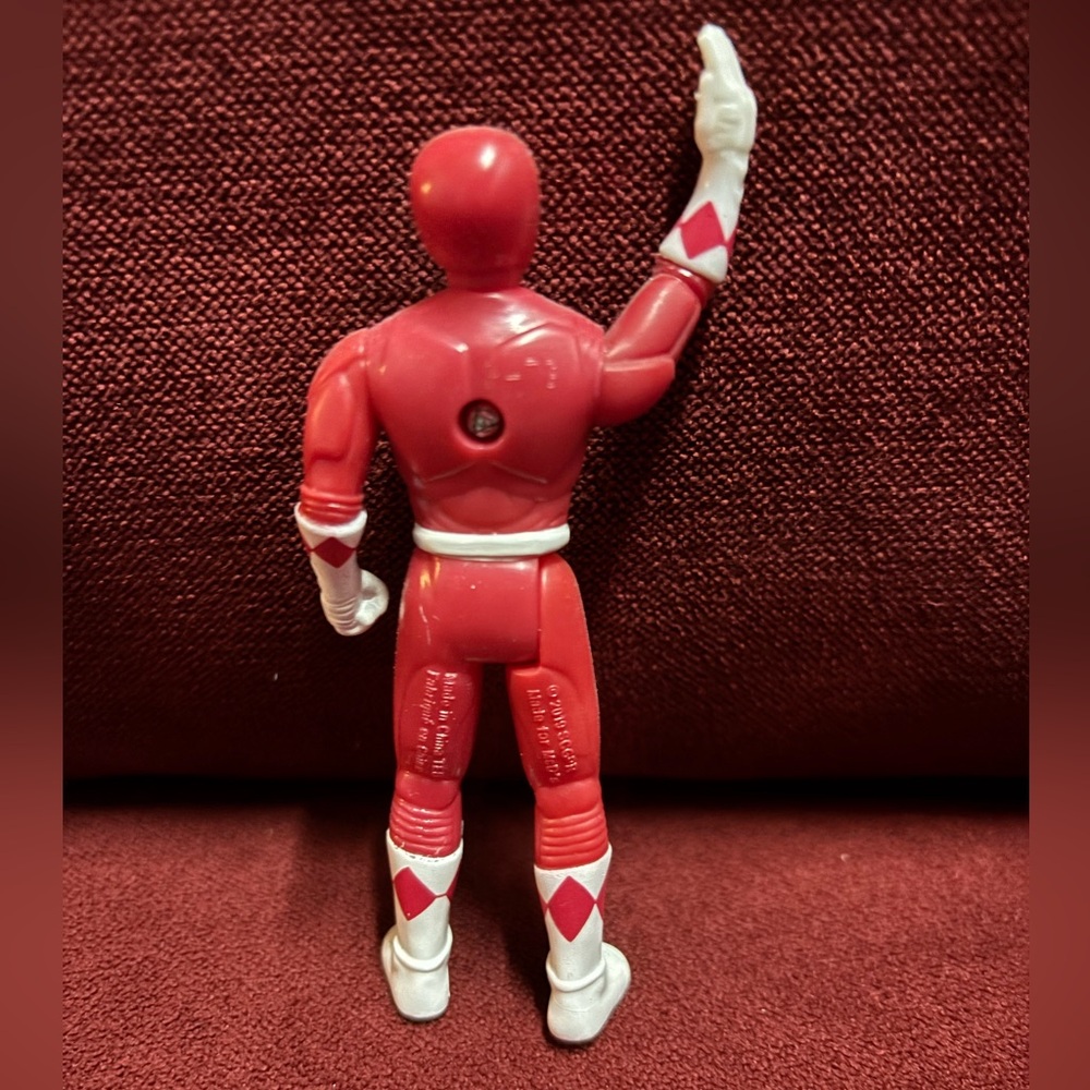 McDonald’s Red Power Ranger Action Figure - Picture 3 of 4